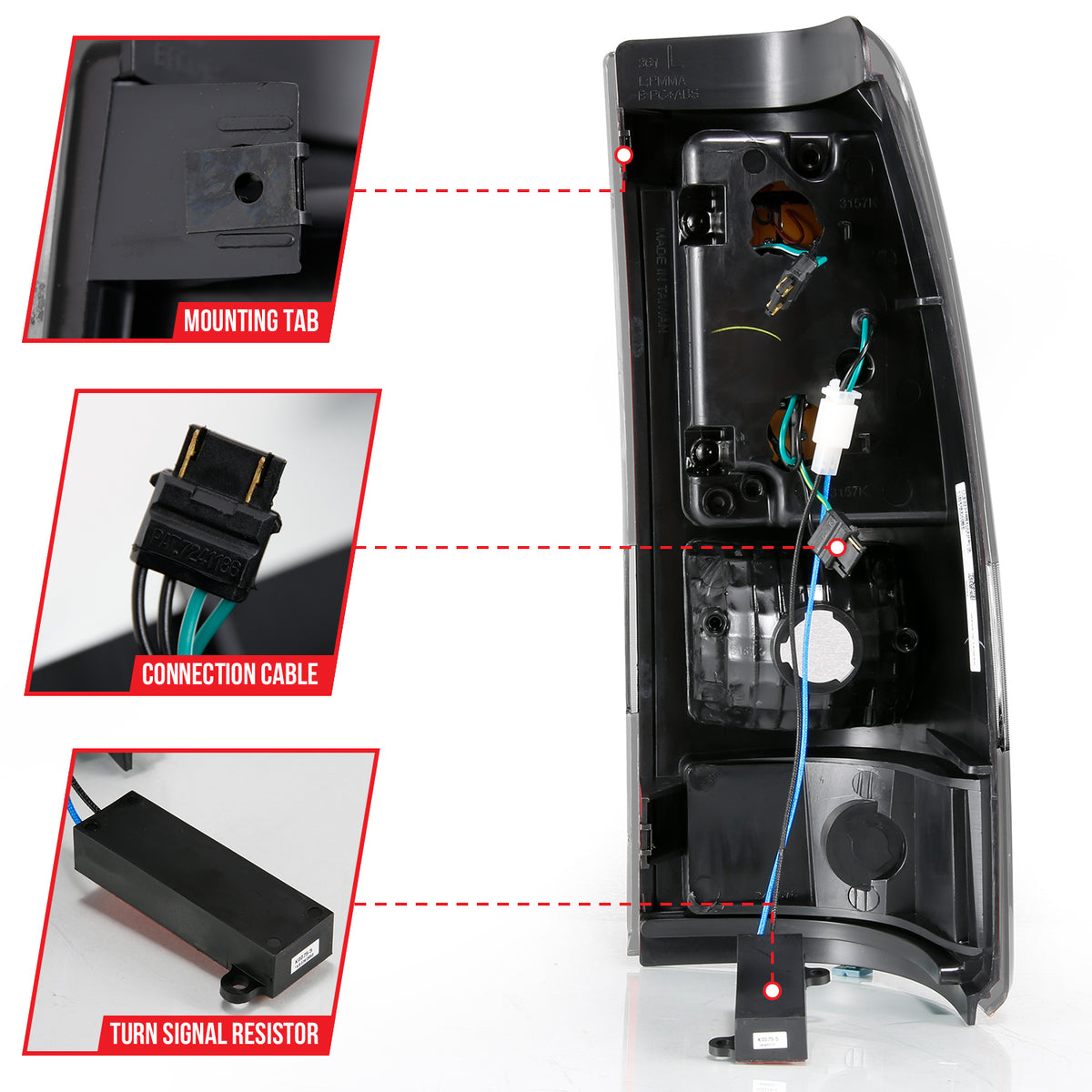 ANZO USA 311330 - Tail Light Set