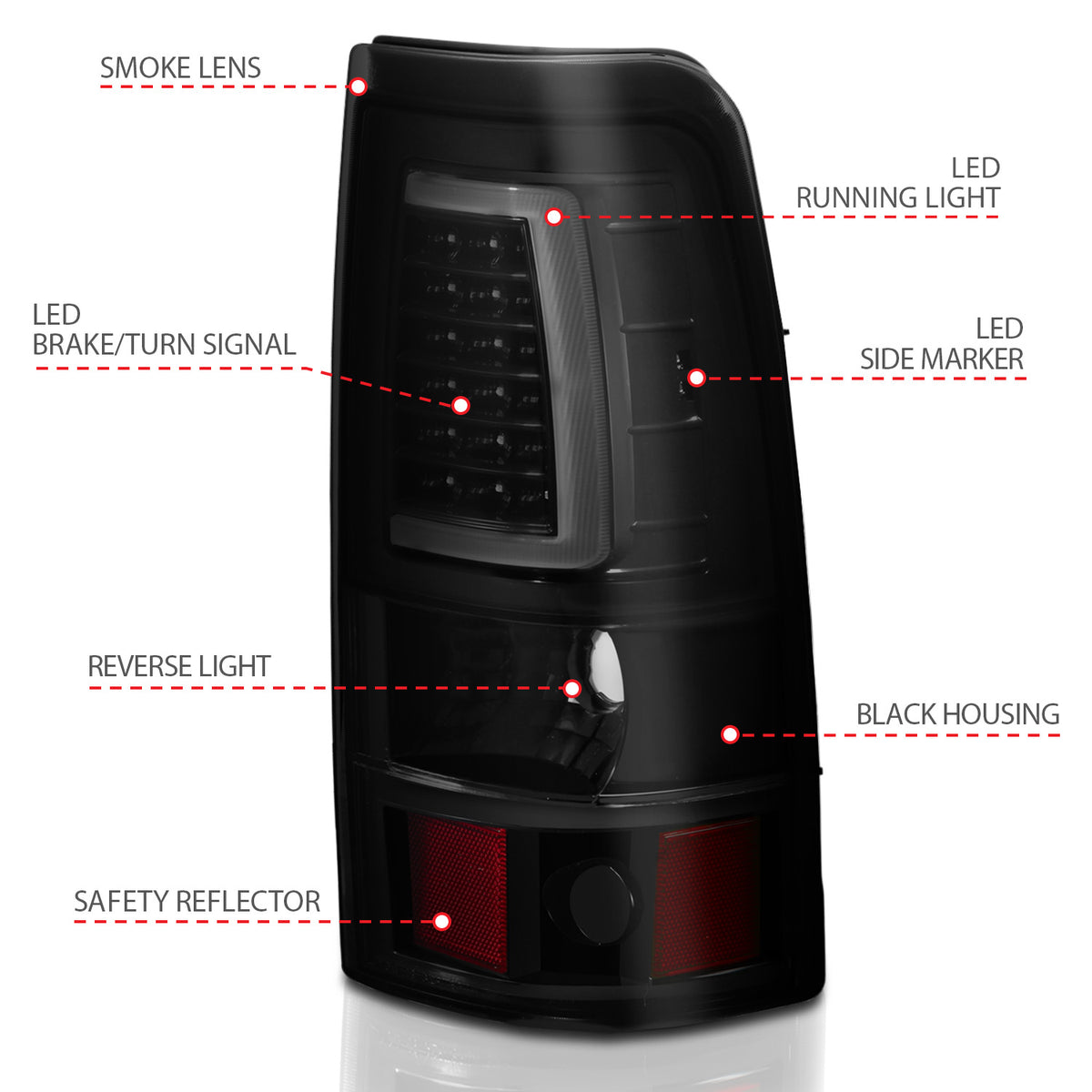 ANZO USA 311331 - Tail Light Set