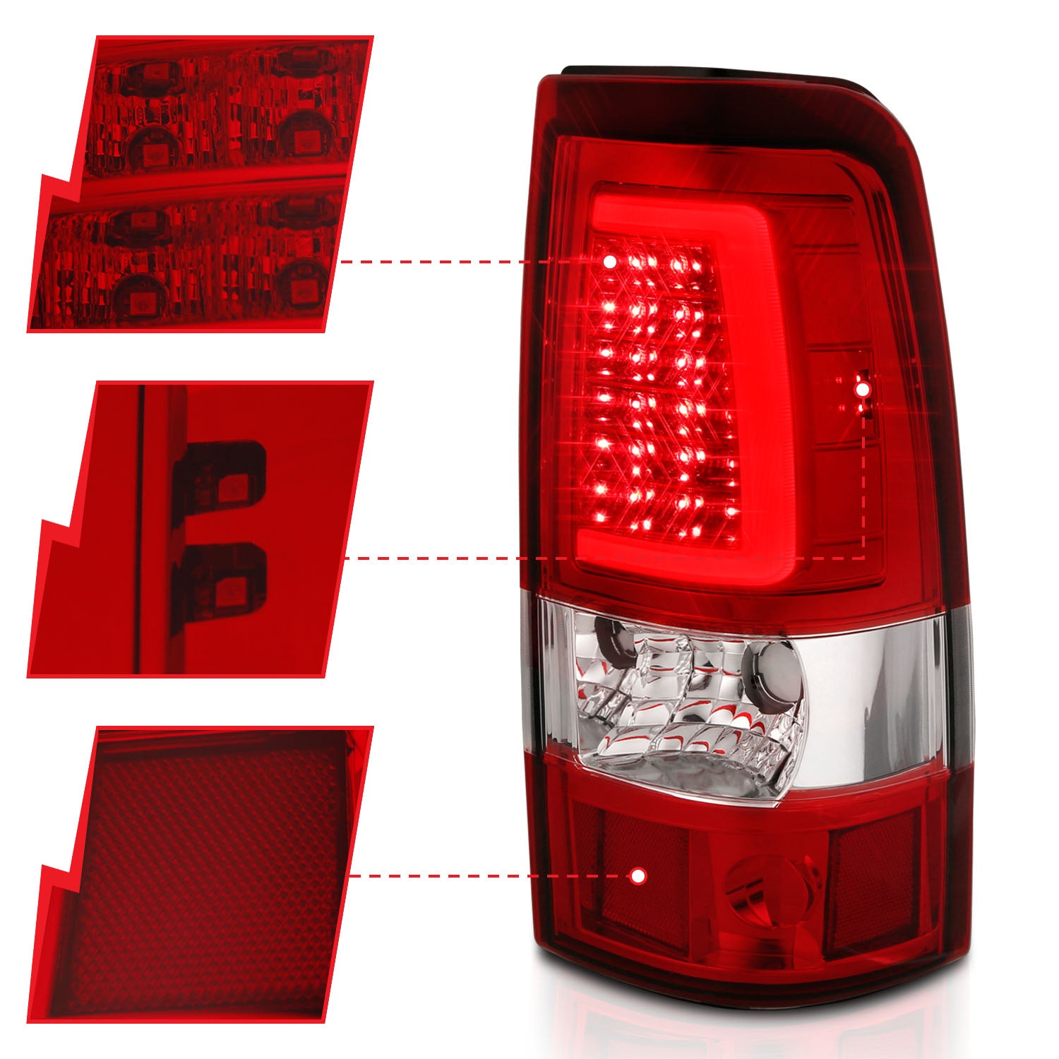 ANZO USA 311332 - Tail Light Set