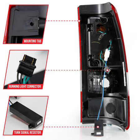ANZO USA 311332 - Tail Light Set