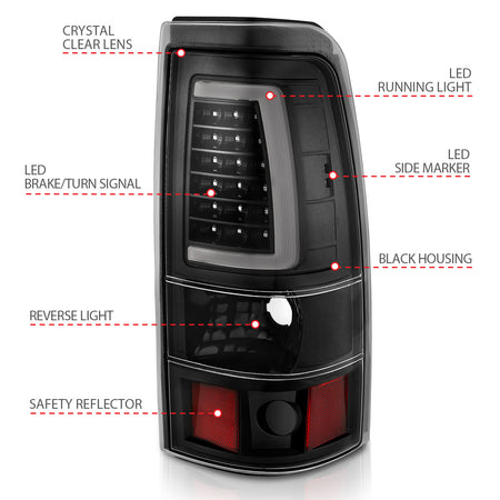 ANZO USA 311333 - Tail Light Set