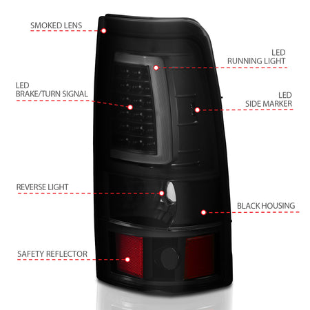 ANZO USA 311334 - Tail Light Set