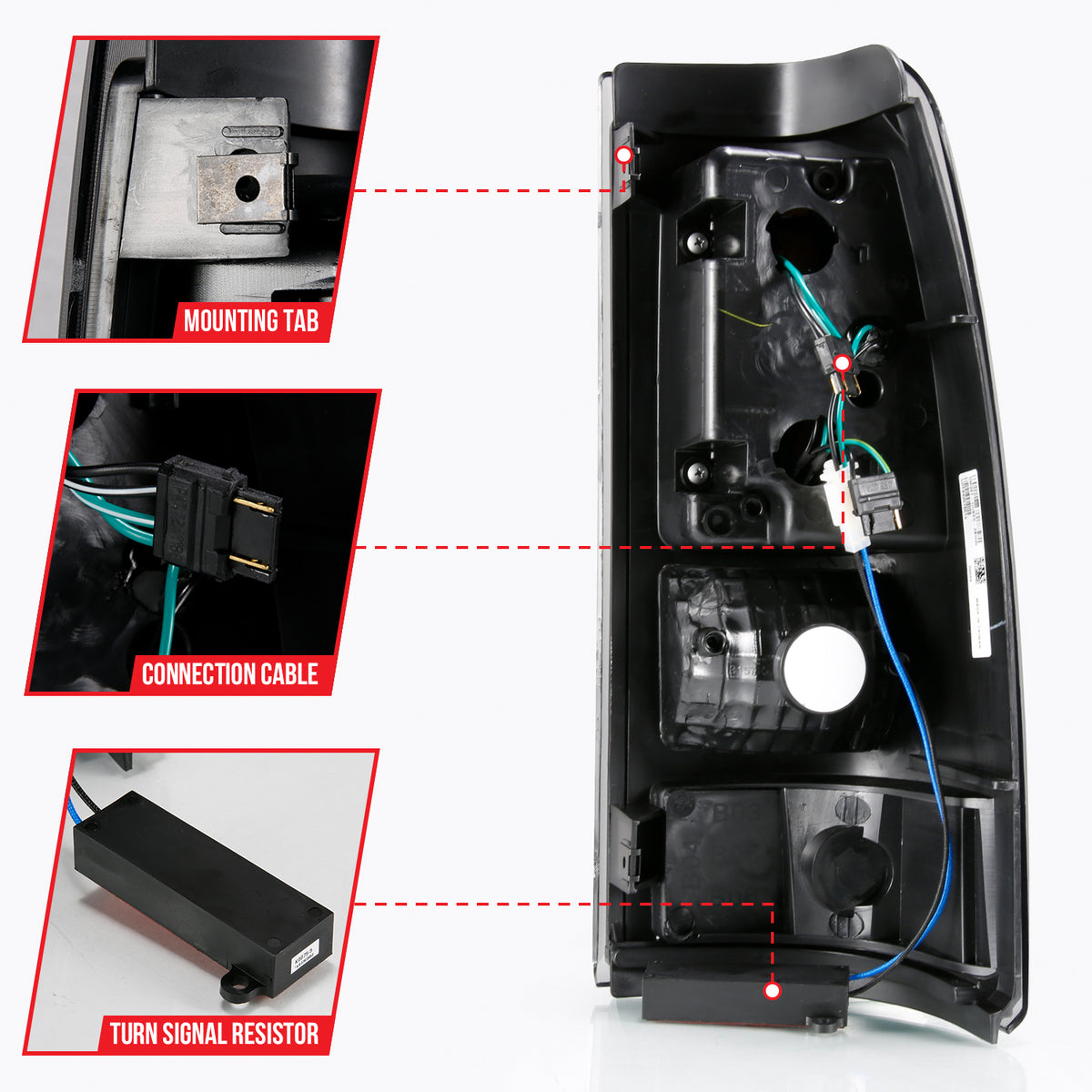 ANZO USA 311334 - Tail Light Set