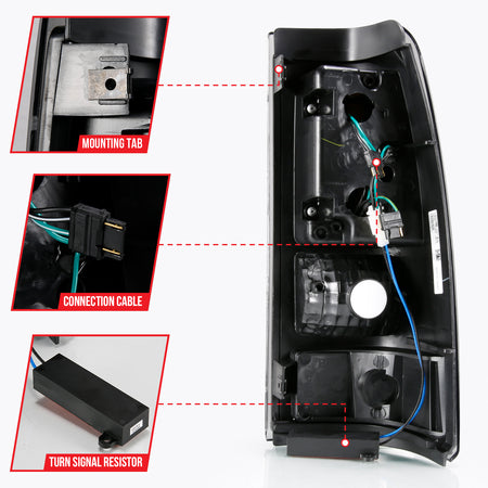 ANZO USA 311334 - Tail Light Set