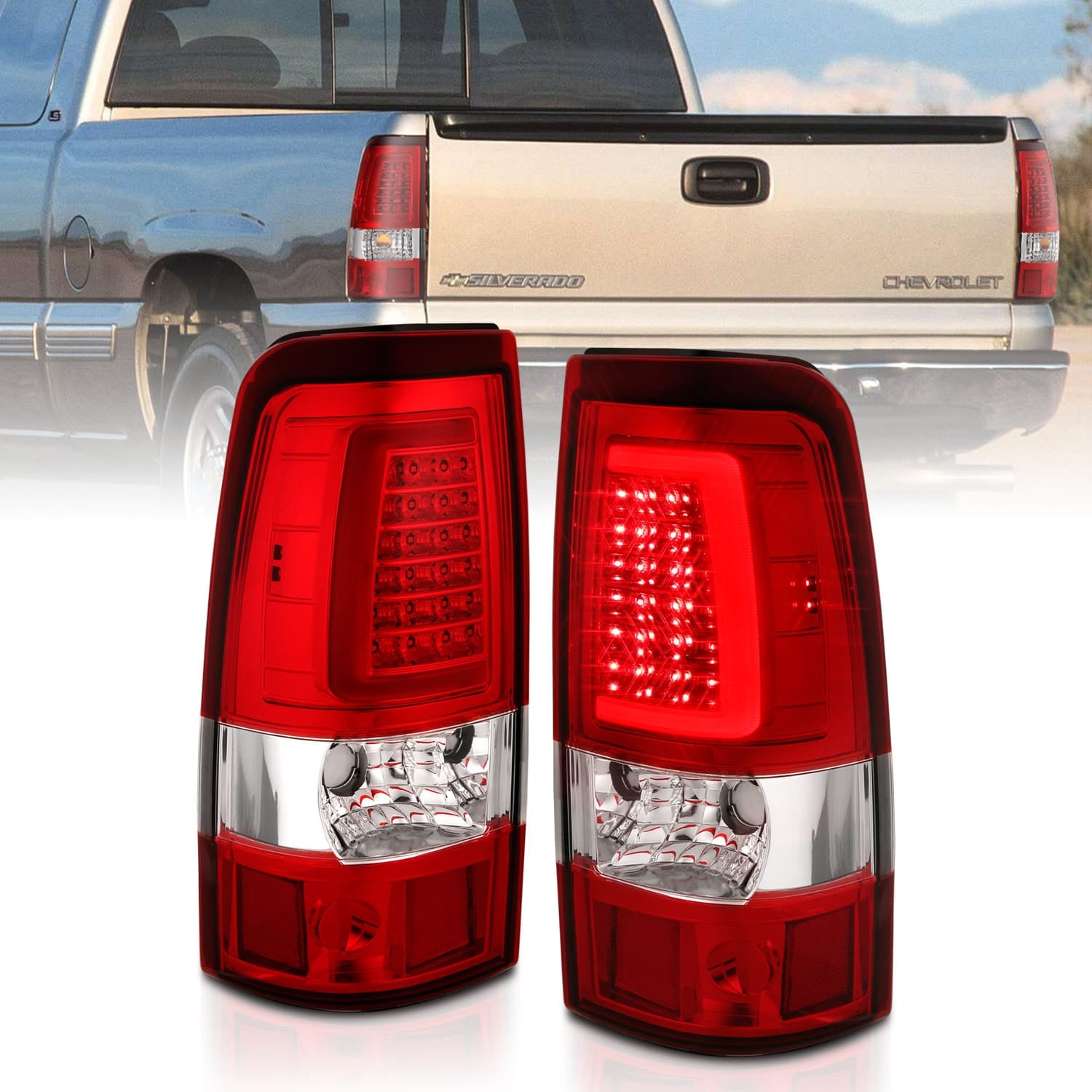 ANZO USA Electrical Lighting and Body ANZO USA 311335 Tail Light Set