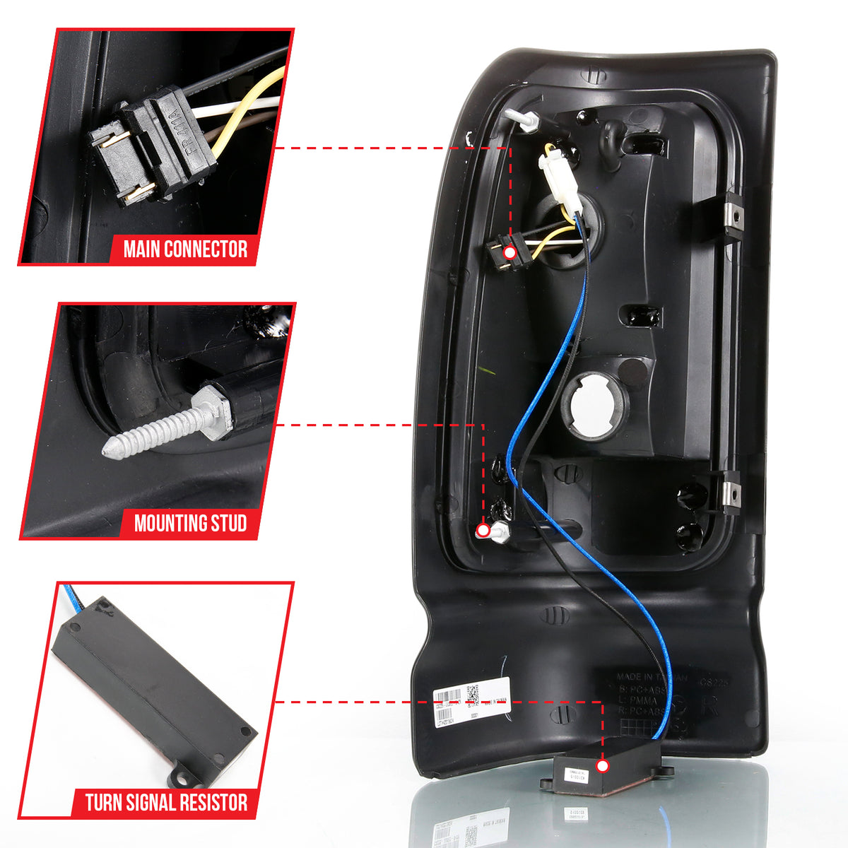 ANZO USA 311339 - Tail Light Set