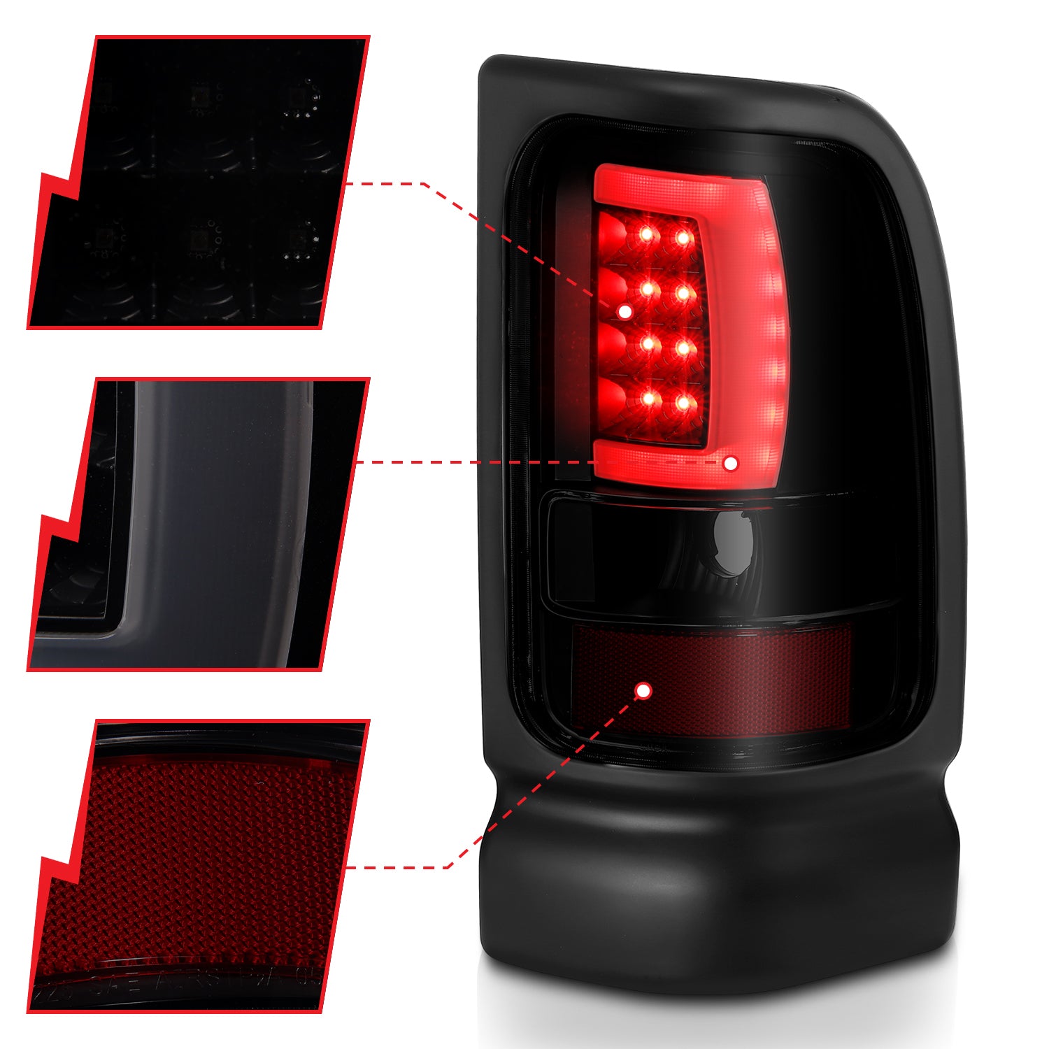 ANZO USA 311340 - Tail Light Set