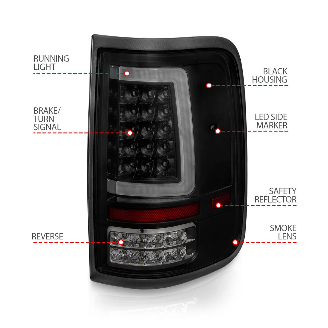 ANZO USA ANZO USA 311343 Tail Light Set