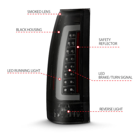 ANZO USA 311345 - Tail Light Set