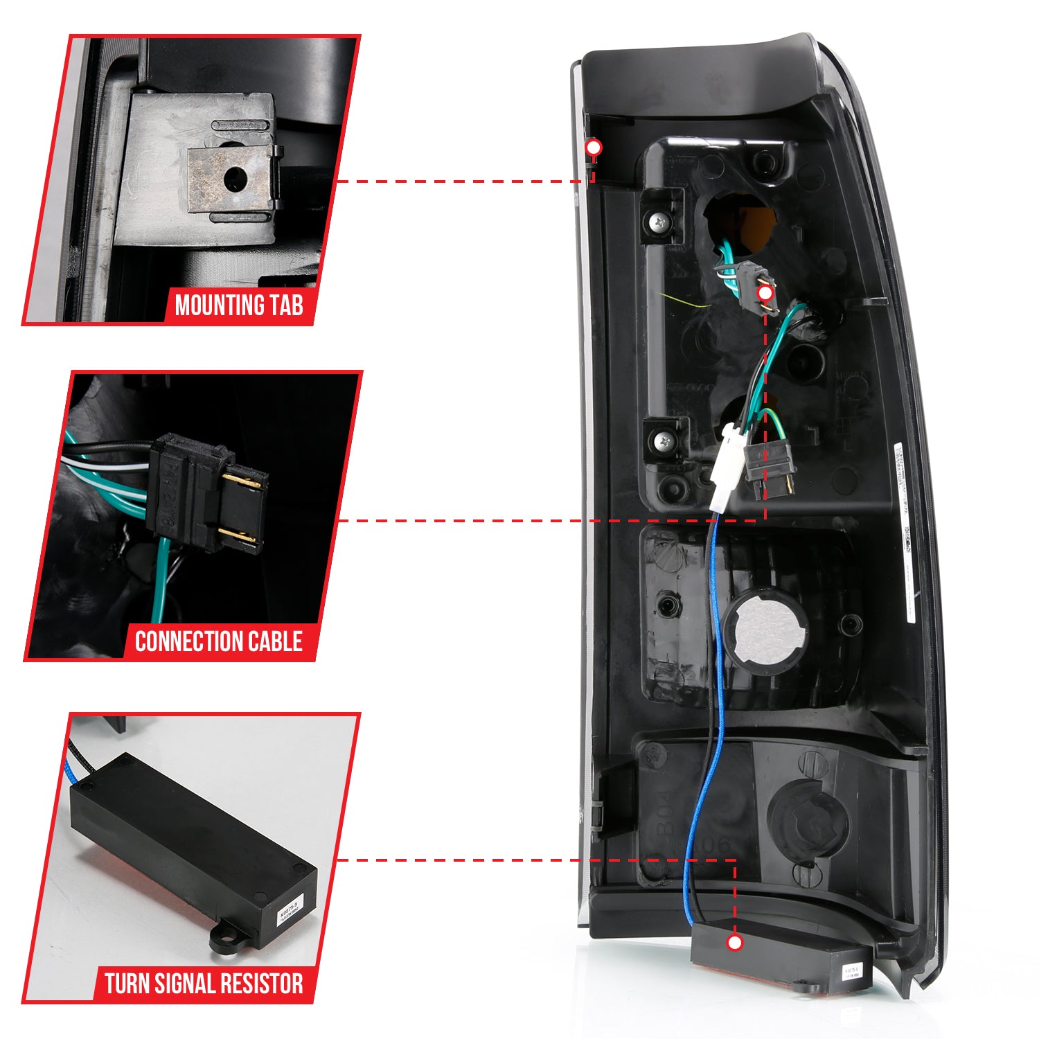 ANZO USA 311345 - Tail Light Set