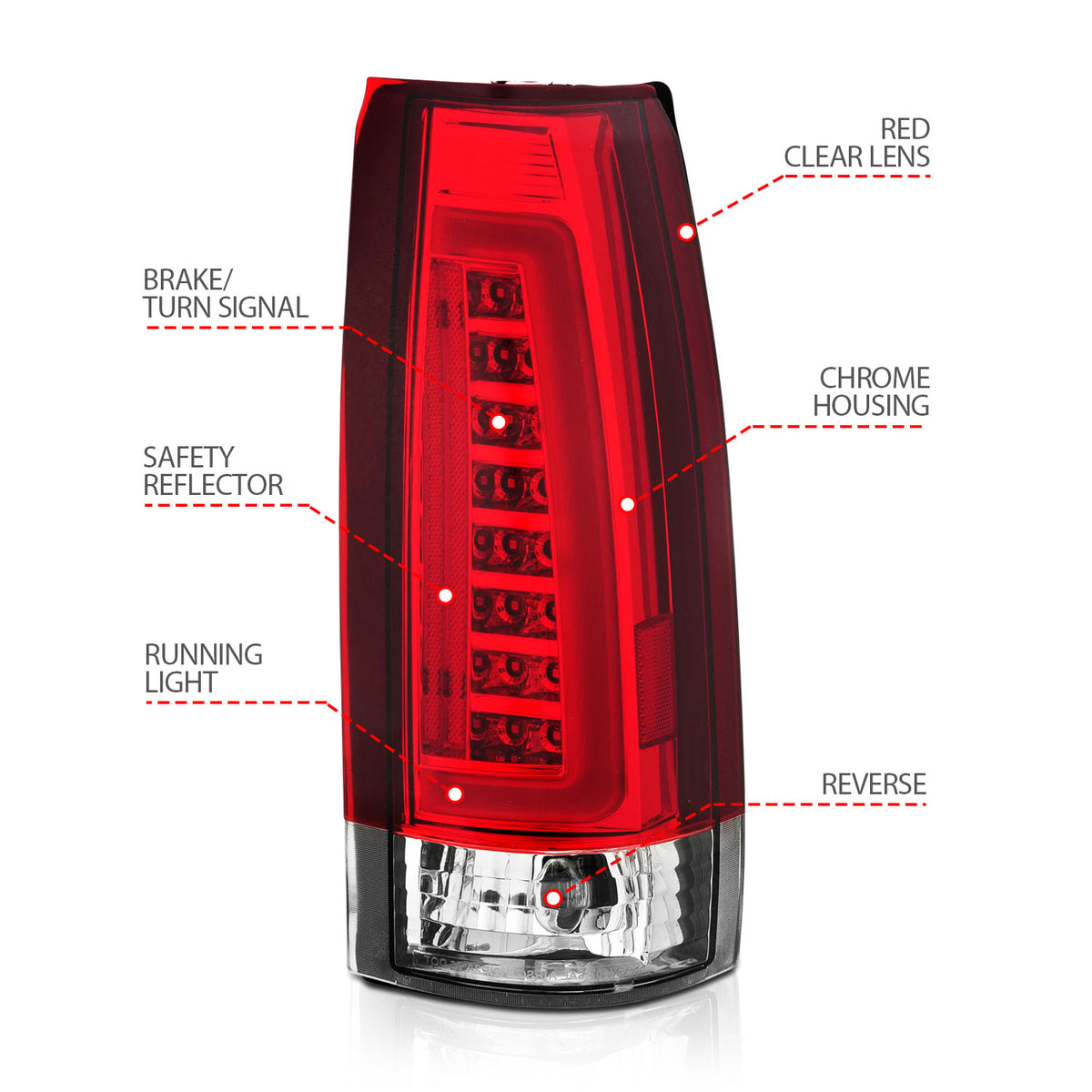 ANZO USA 311346 - Tail Light Set