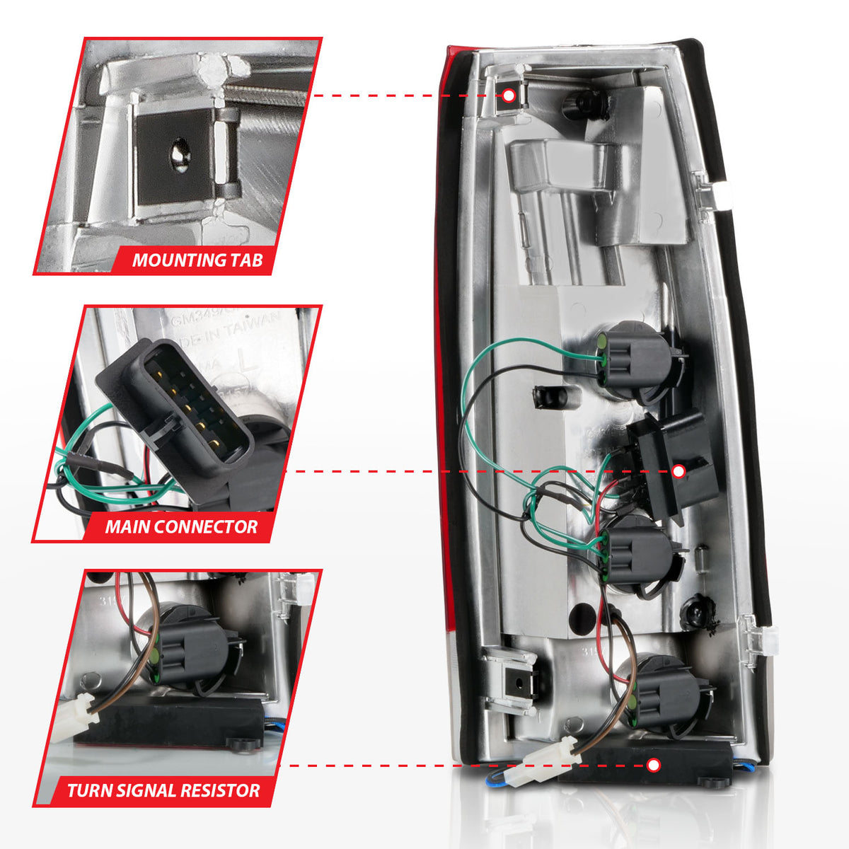 ANZO USA 311346 - Tail Light Set