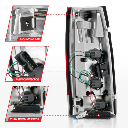 ANZO USA 311346 - Tail Light Set
