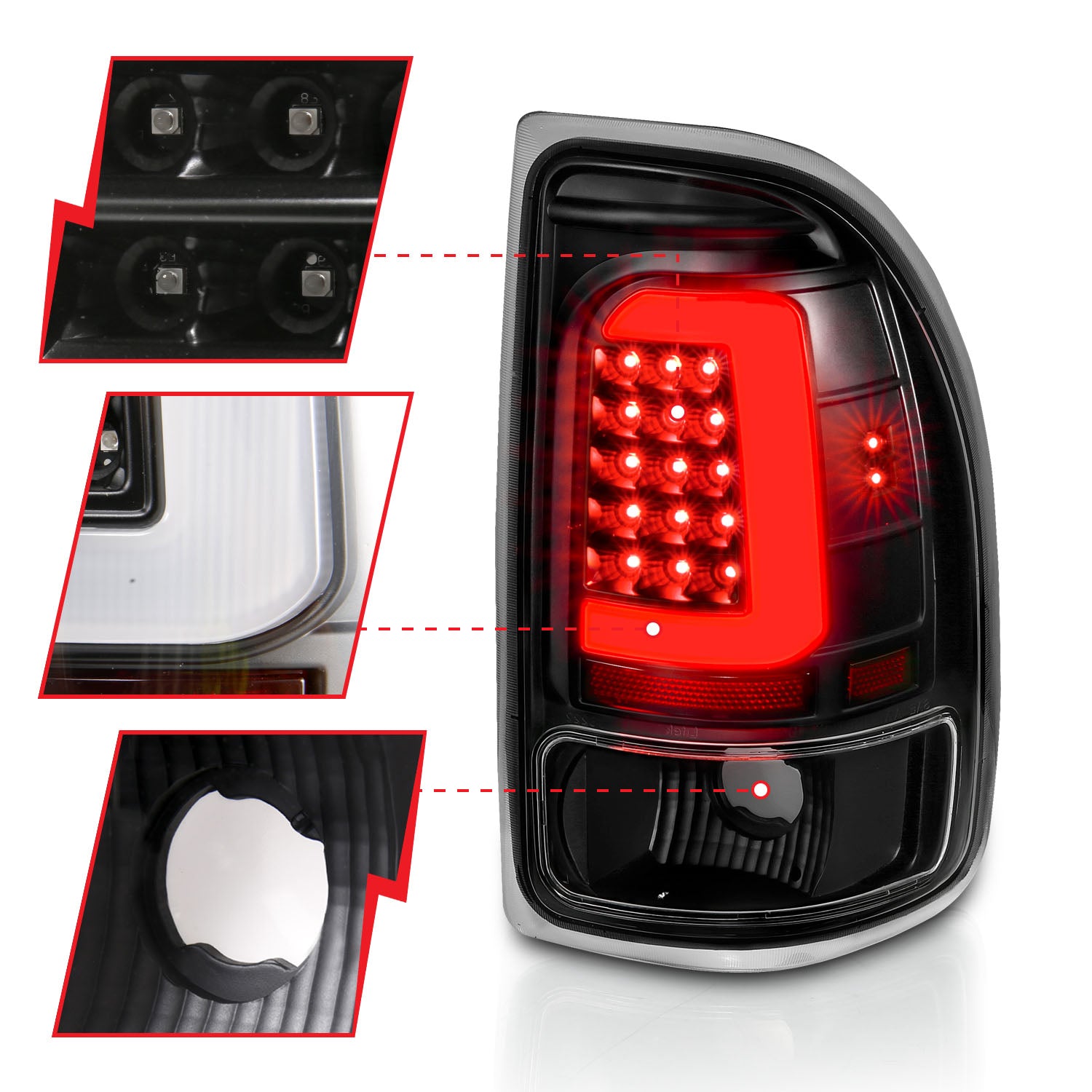 ANZO USA 311347 - Tail Light Set