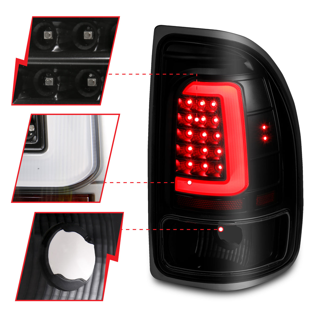 ANZO USA 311348 - Tail Light Set