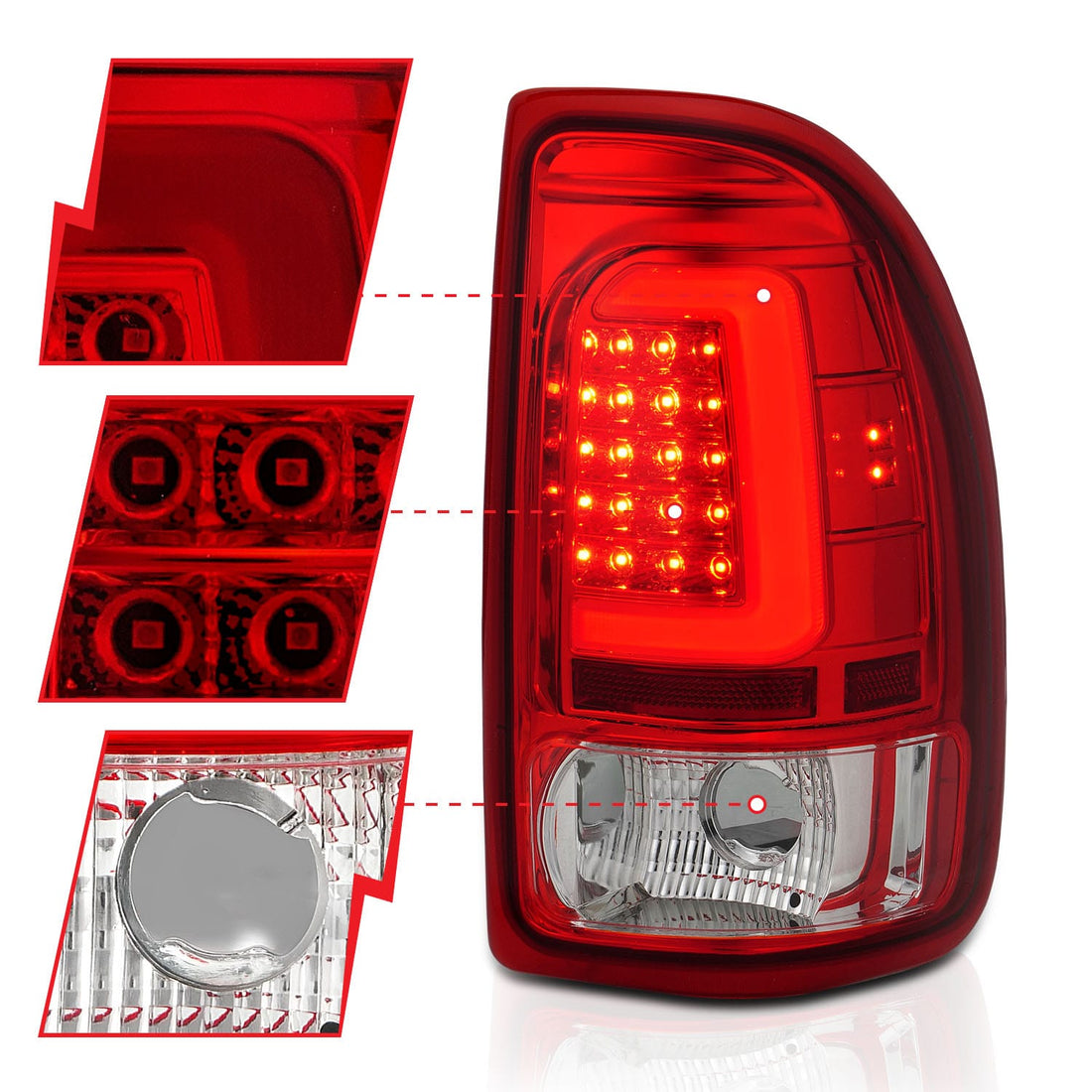 ANZO USA Electrical Lighting and Body ANZO USA 311349 Tail Light Set