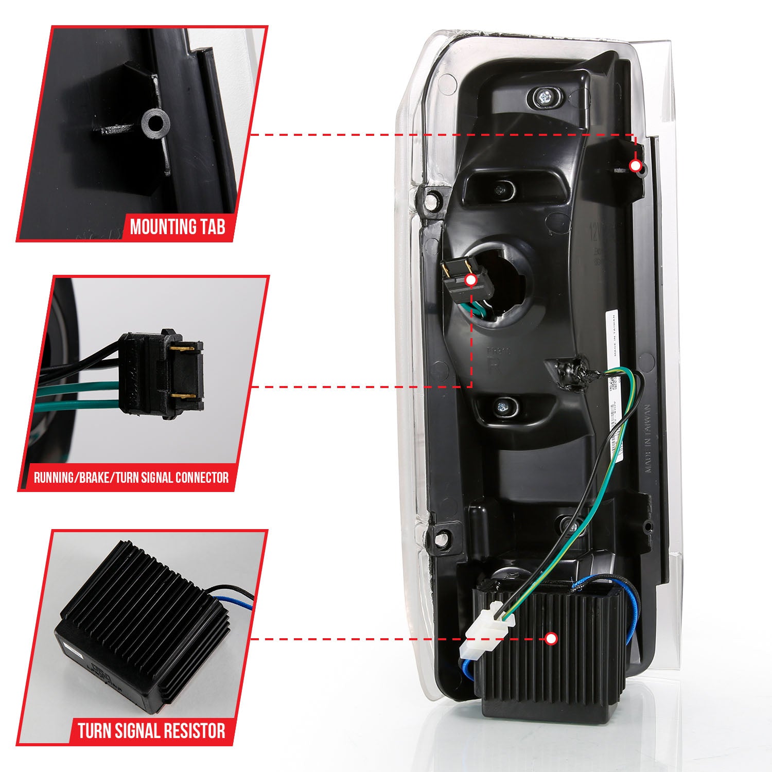 ANZO USA 311350 - Tail Light Set