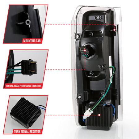 ANZO USA 311350 - Tail Light Set