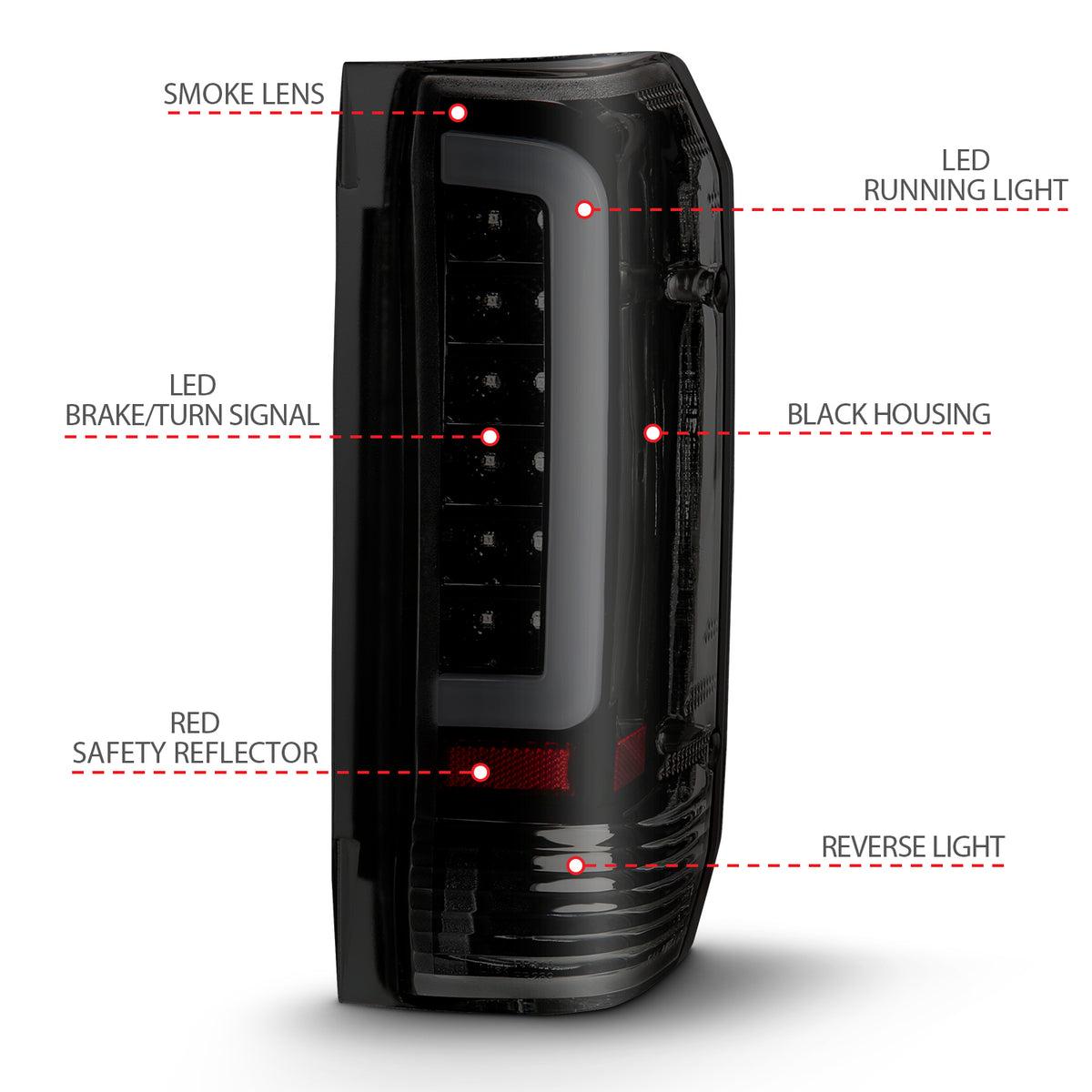 ANZO USA 311351 - Tail Light Set