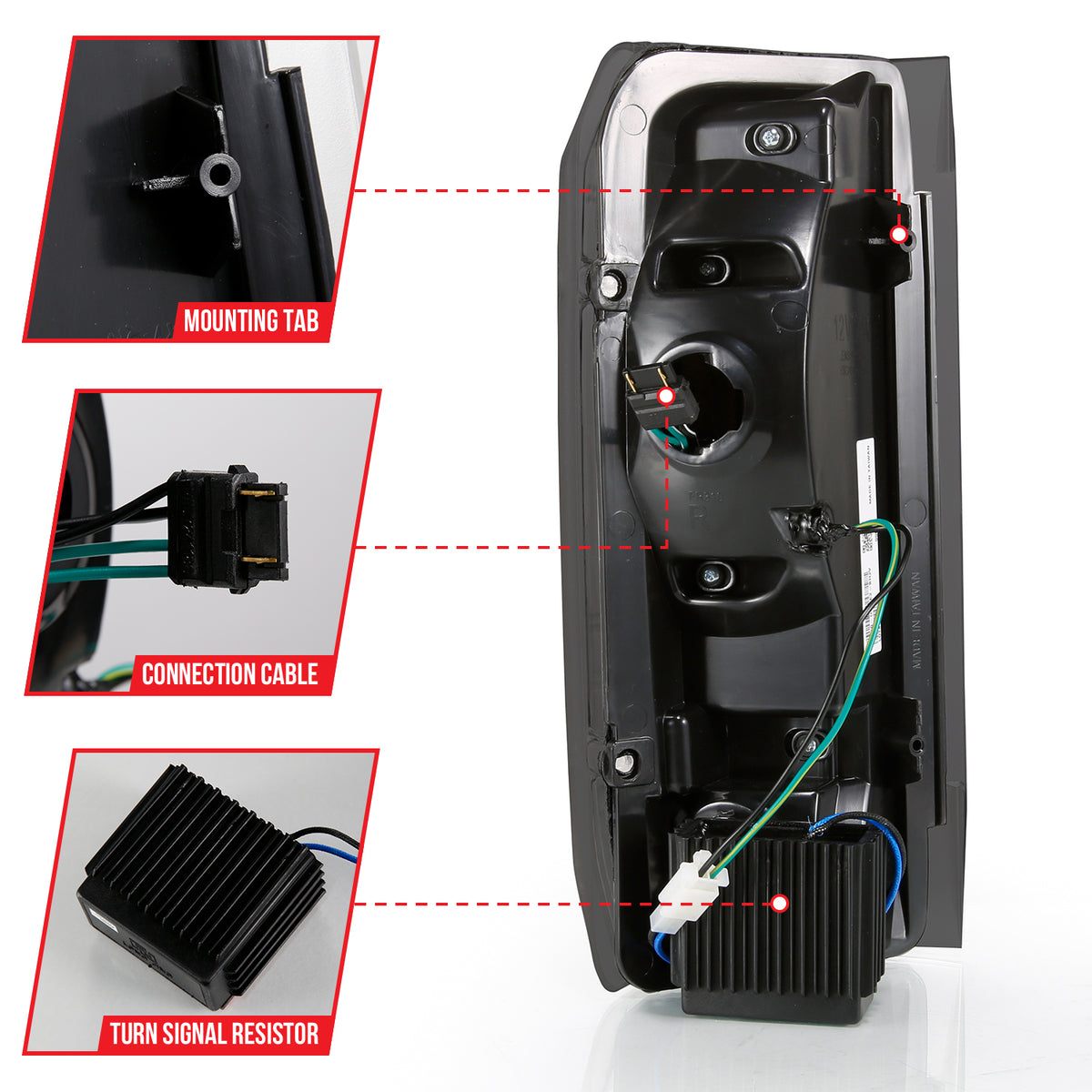 ANZO USA 311351 - Tail Light Set