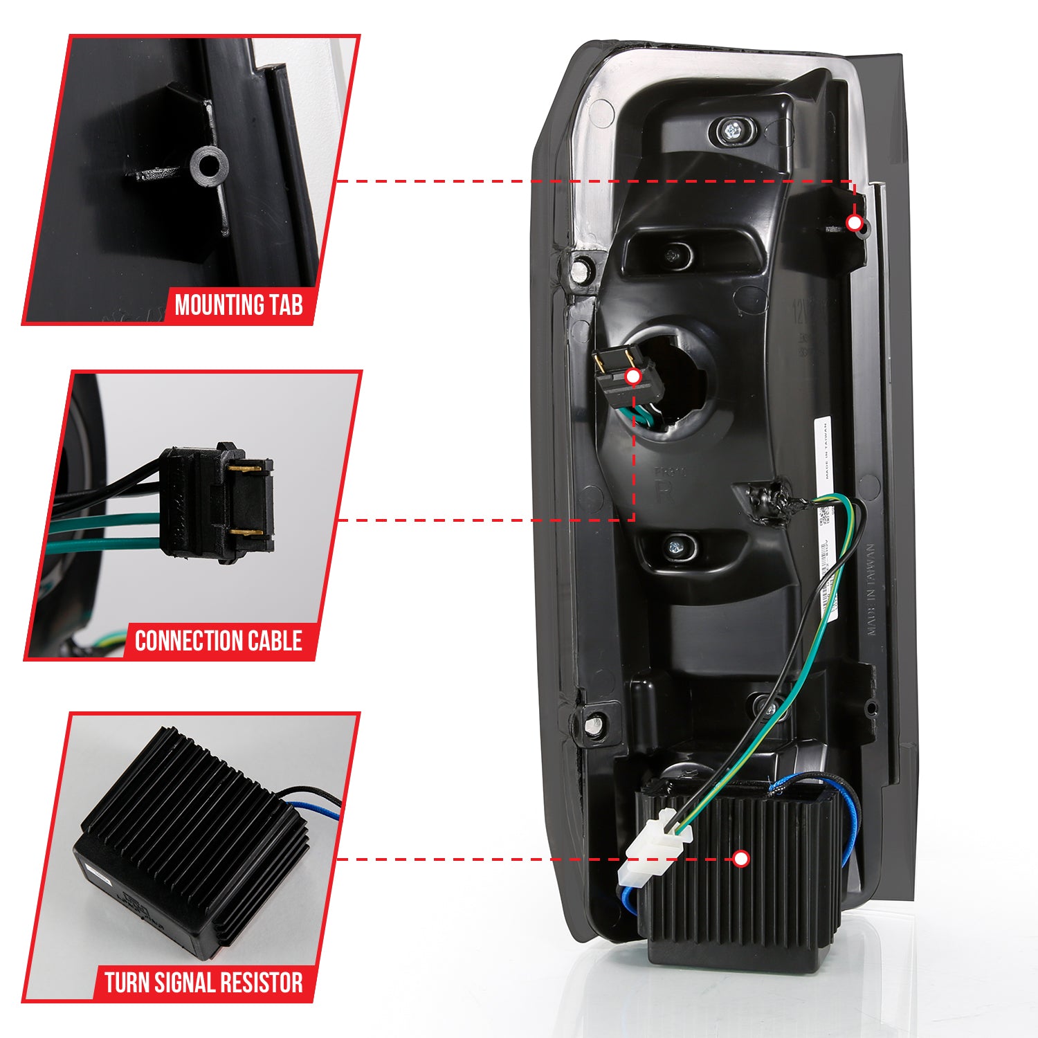 ANZO USA 311351 - Tail Light Set