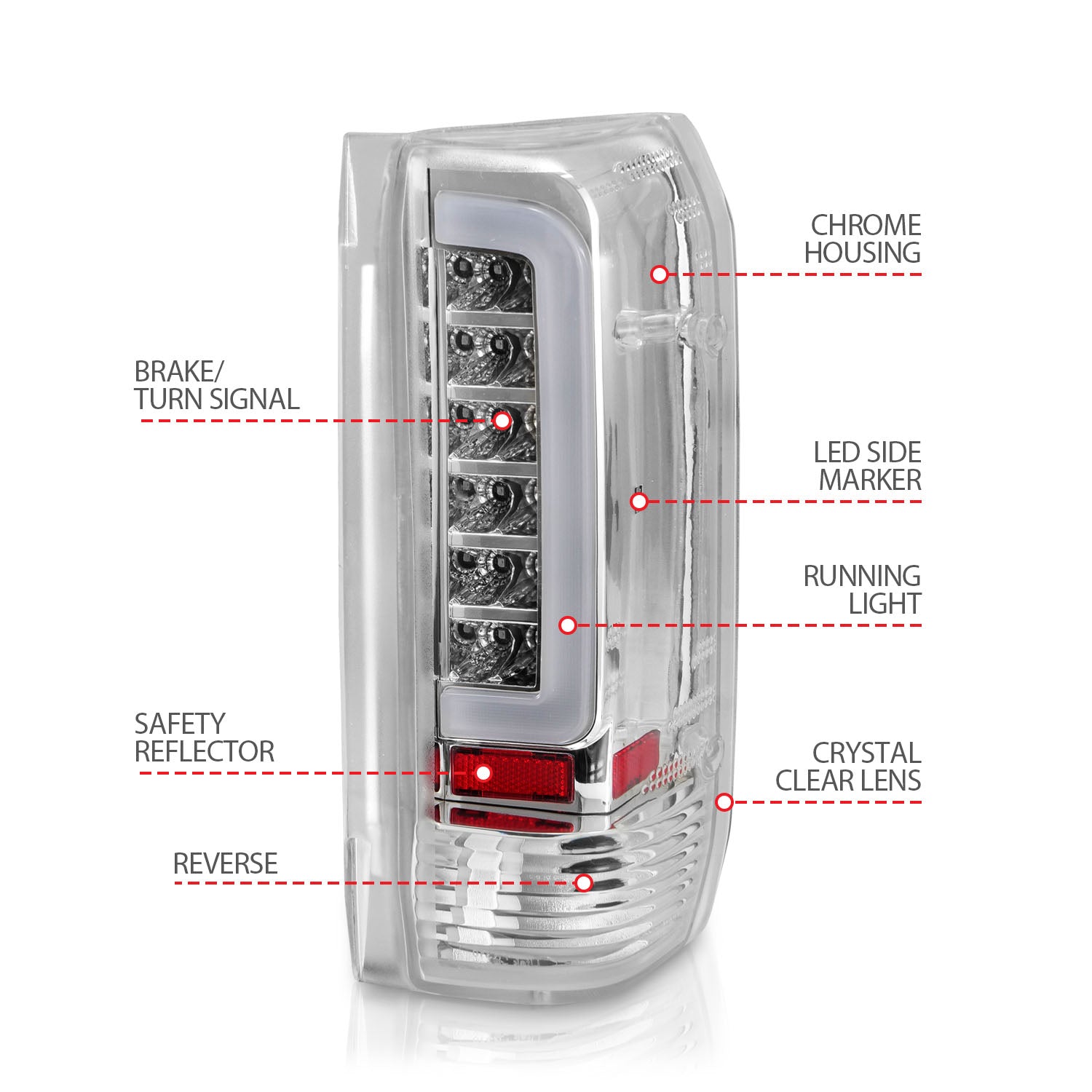 ANZO USA 311352 - Tail Light Set
