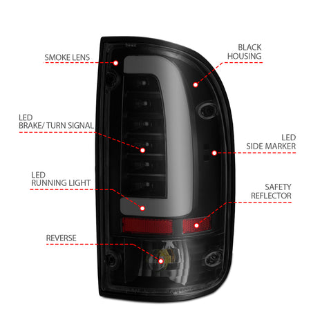 ANZO USA 311354 - Tail Light Set