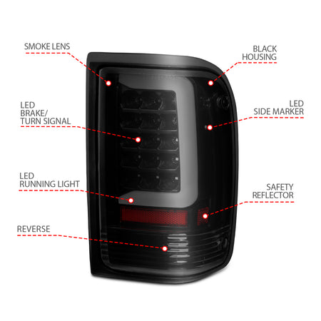 ANZO USA 311360 - Tail Light Set