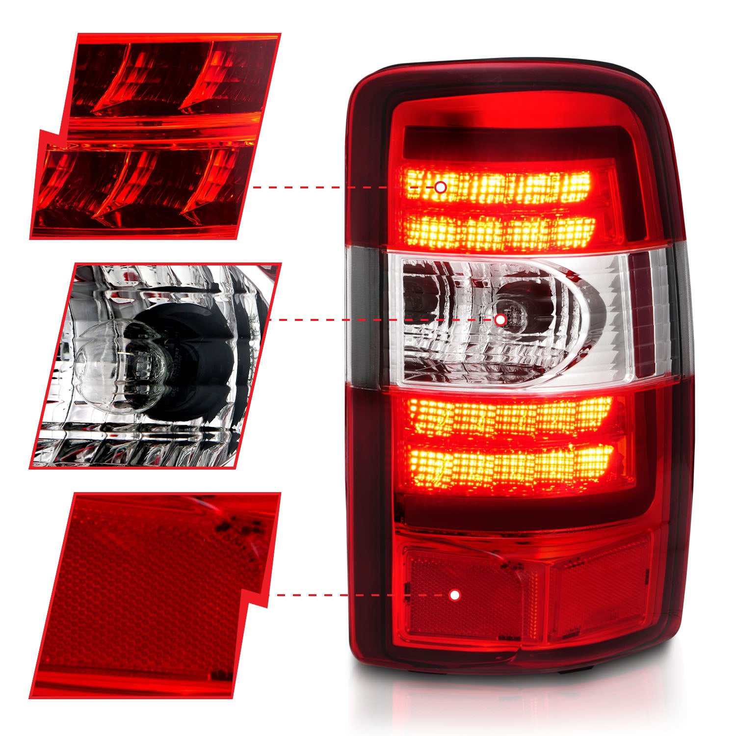 ANZO USA 311364 - Tail Light Set