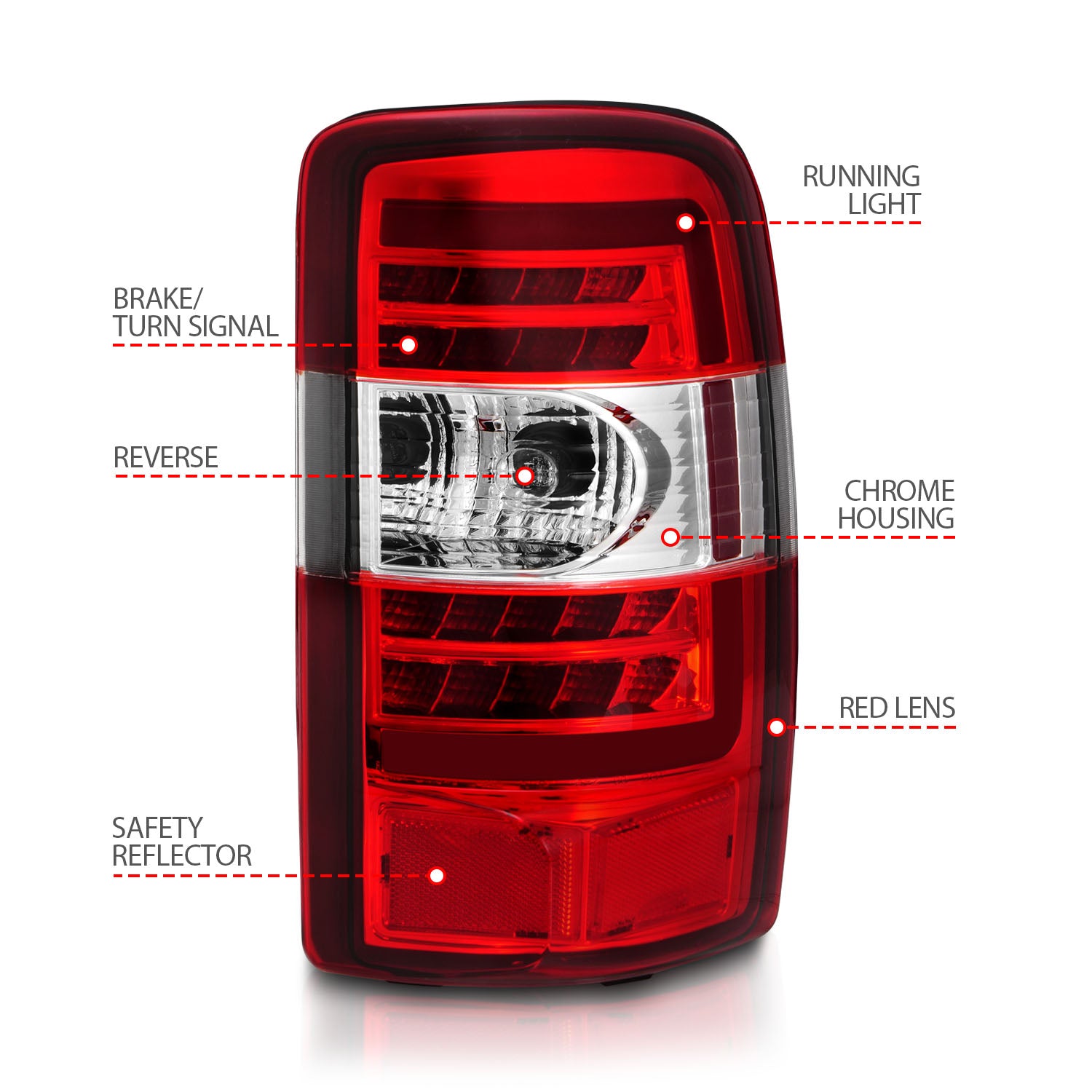 ANZO USA 311364 - Tail Light Set