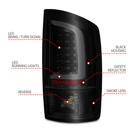 ANZO USA 311369 - Tail Light Set