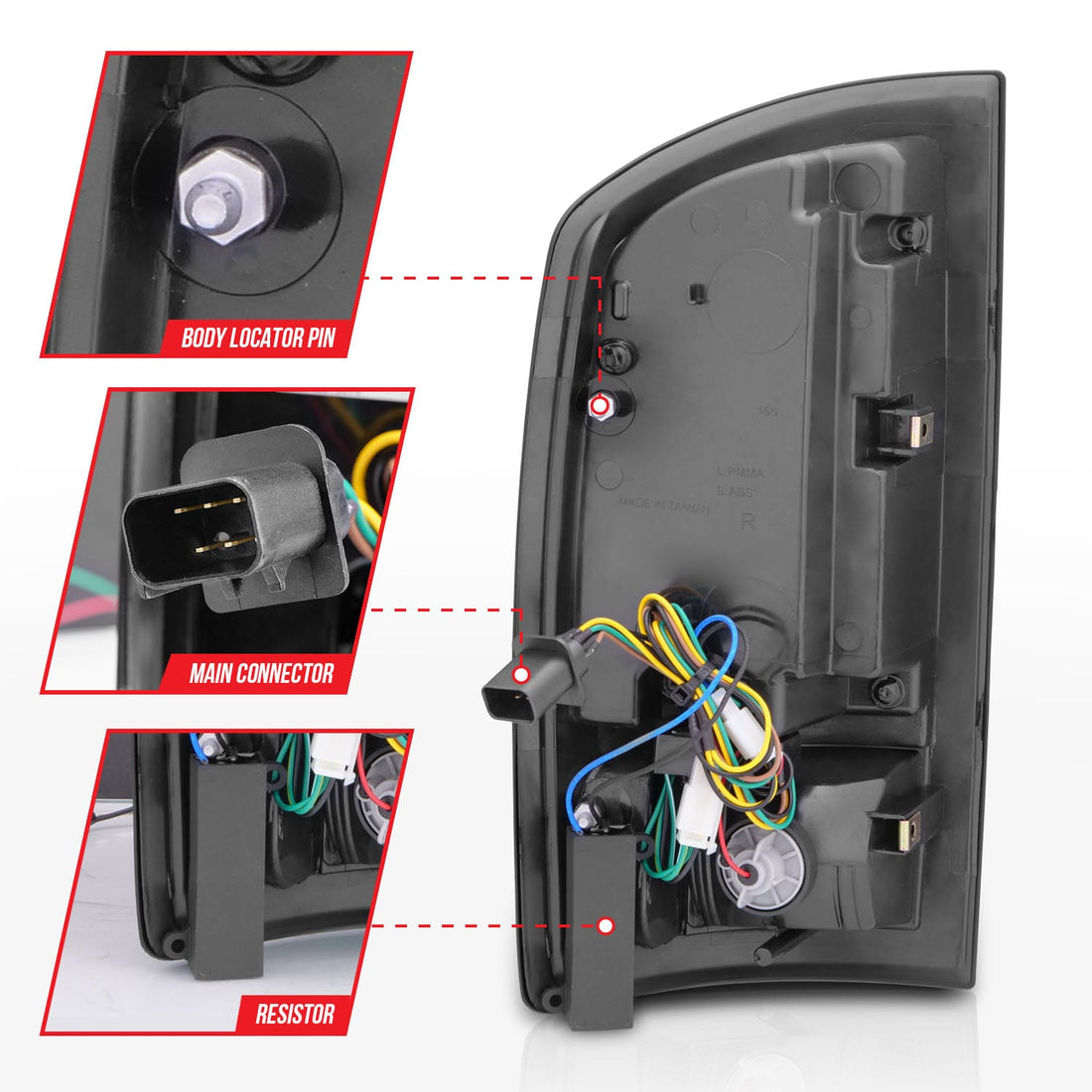 ANZO USA ANZO USA 311370 Tail Light Set