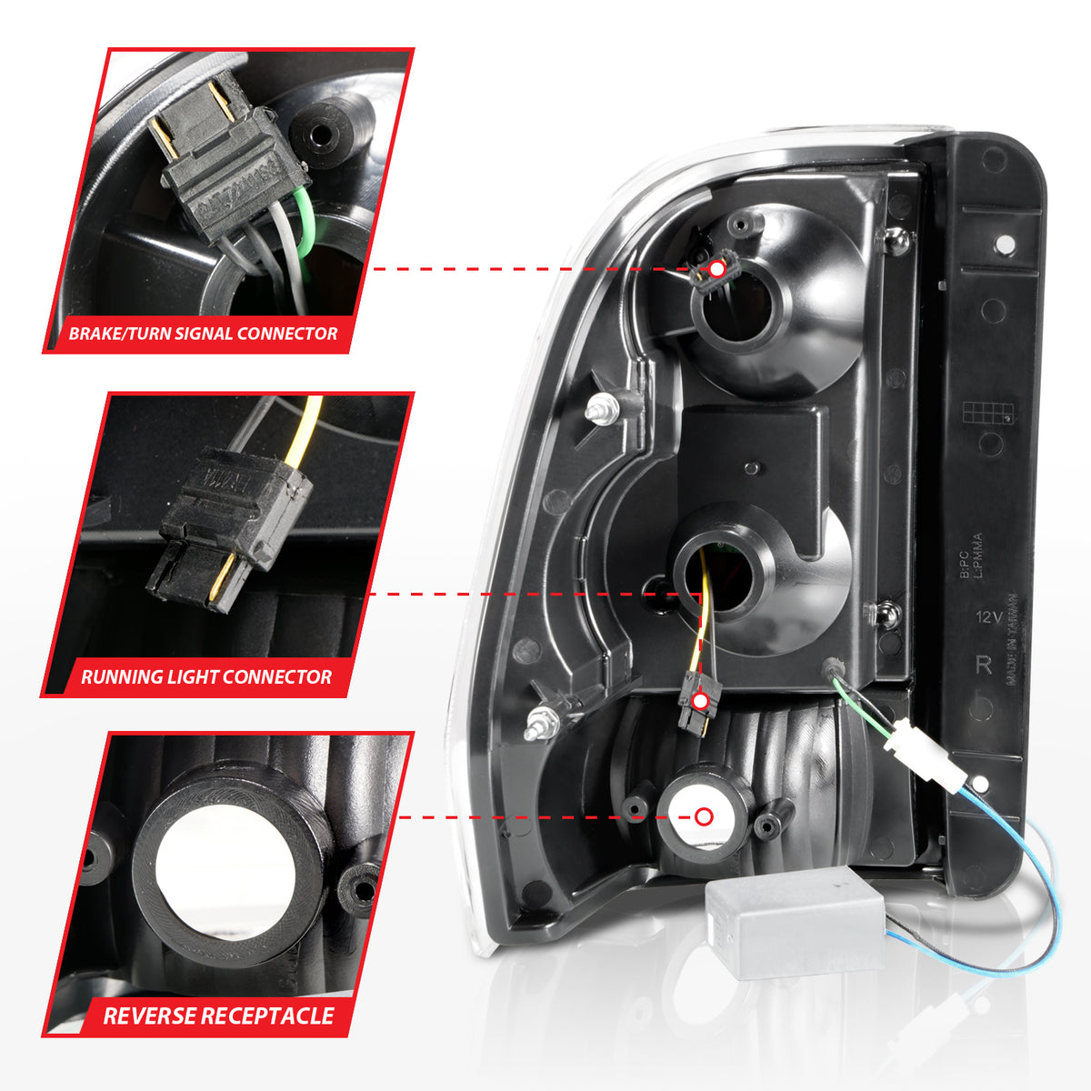 ANZO USA 311372 - Tail Light Set