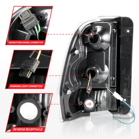 ANZO USA 311372 - Tail Light Set