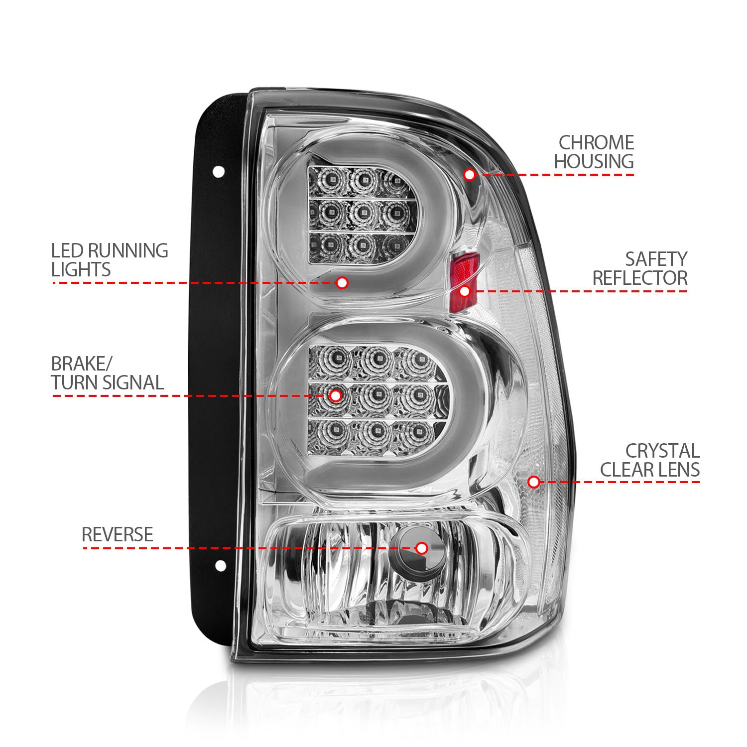 ANZO USA 311373 - Tail Light Set