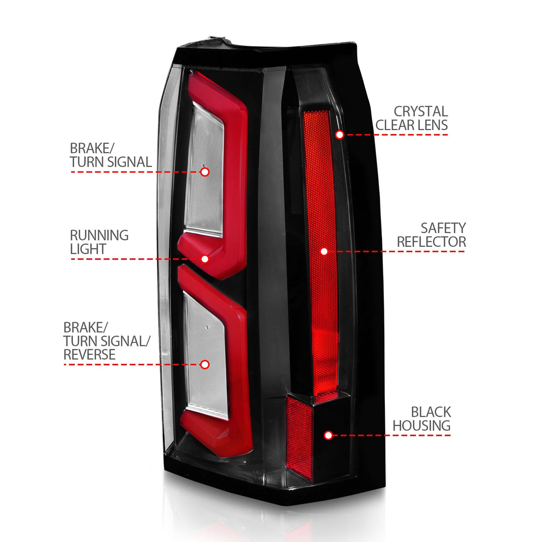 ANZO USA ANZO USA 311374 Tail Light Set