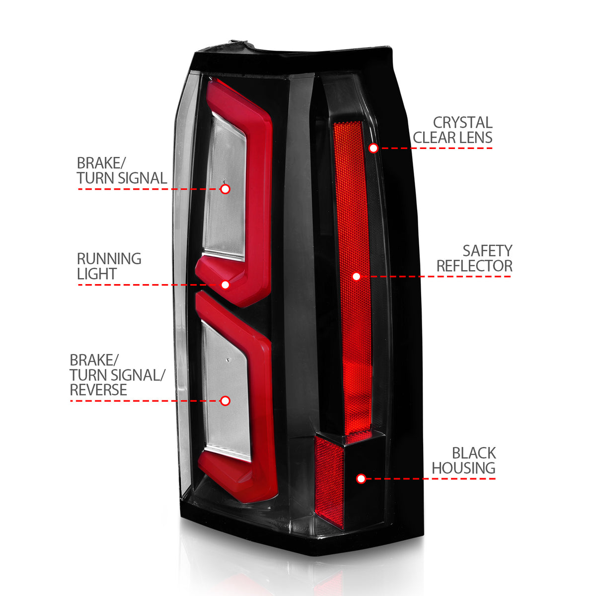 ANZO USA 311374 - Tail Light Set