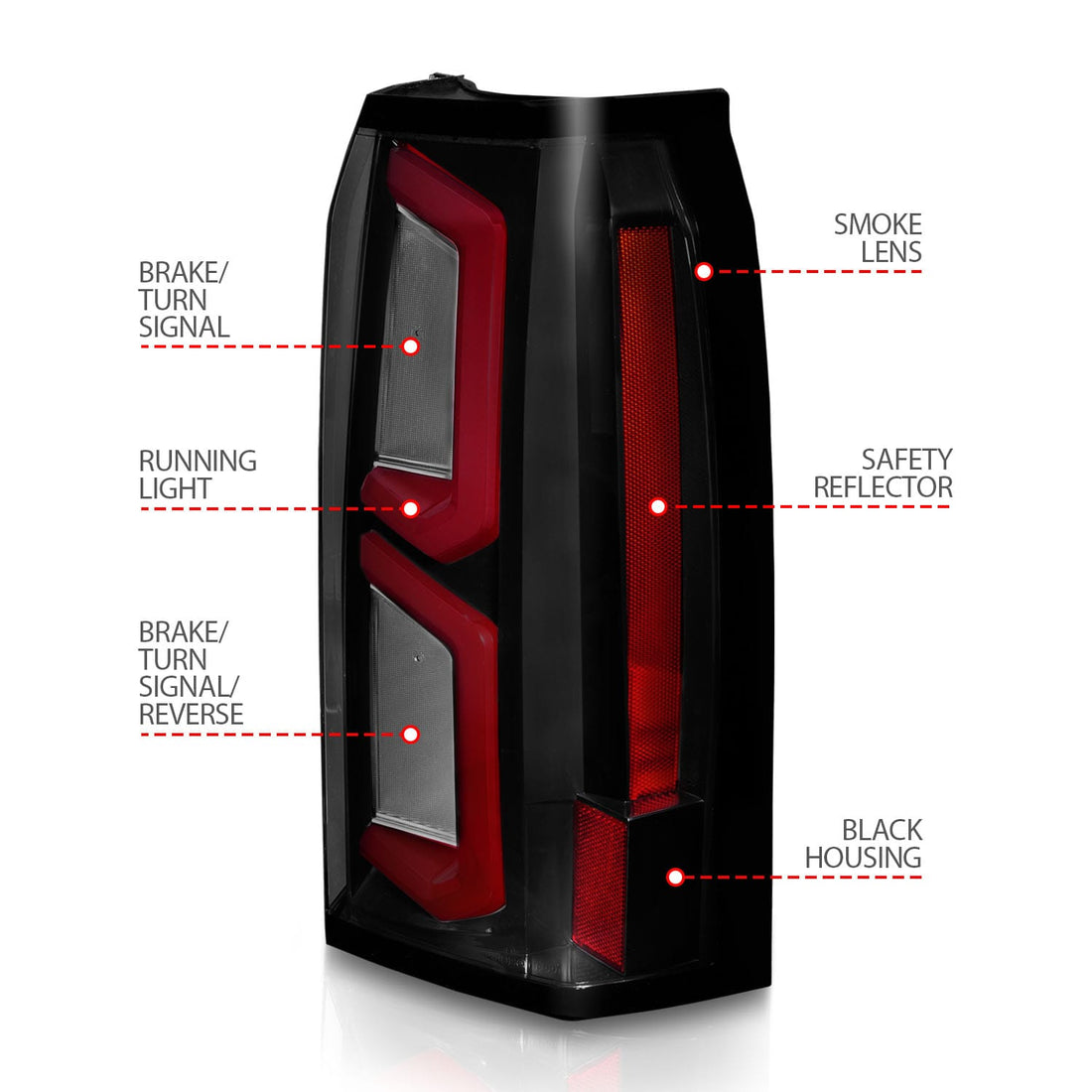 ANZO USA ANZO USA 311375 Tail Light Set