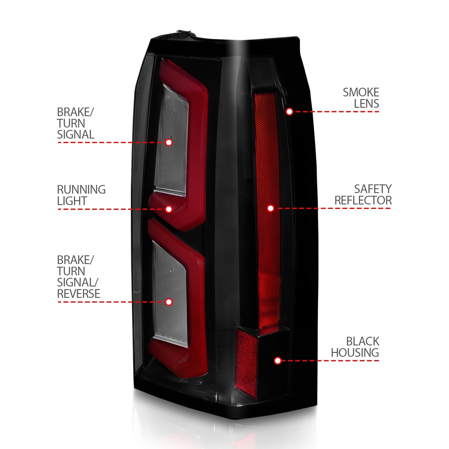 ANZO USA ANZO USA 311375 Tail Light Set