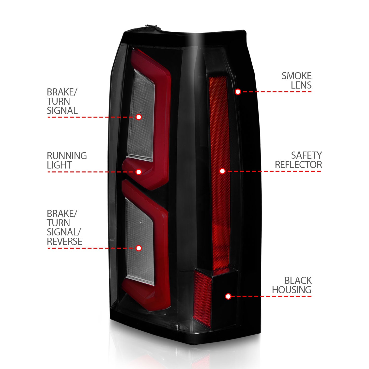 ANZO USA 311375 - Tail Light Set
