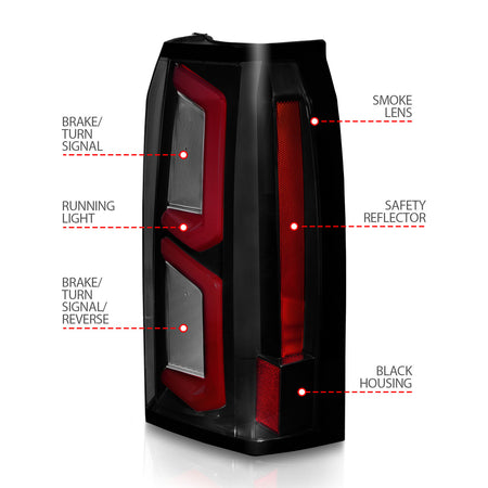 ANZO USA 311375 - Tail Light Set