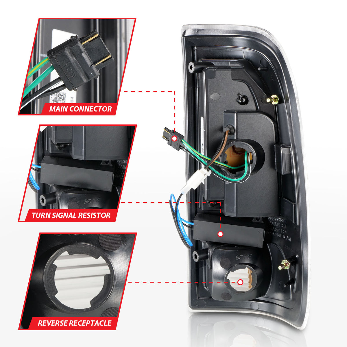 ANZO USA 311377 - Tail Light Set