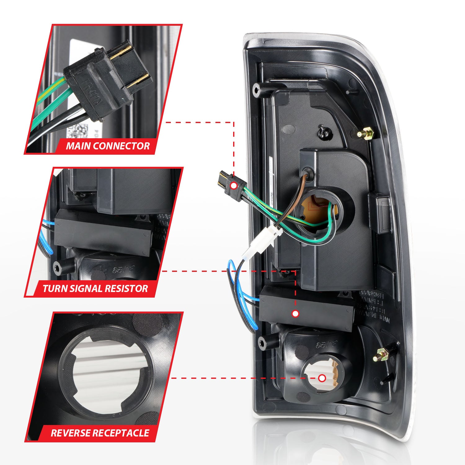 ANZO USA 311377 - Tail Light Set
