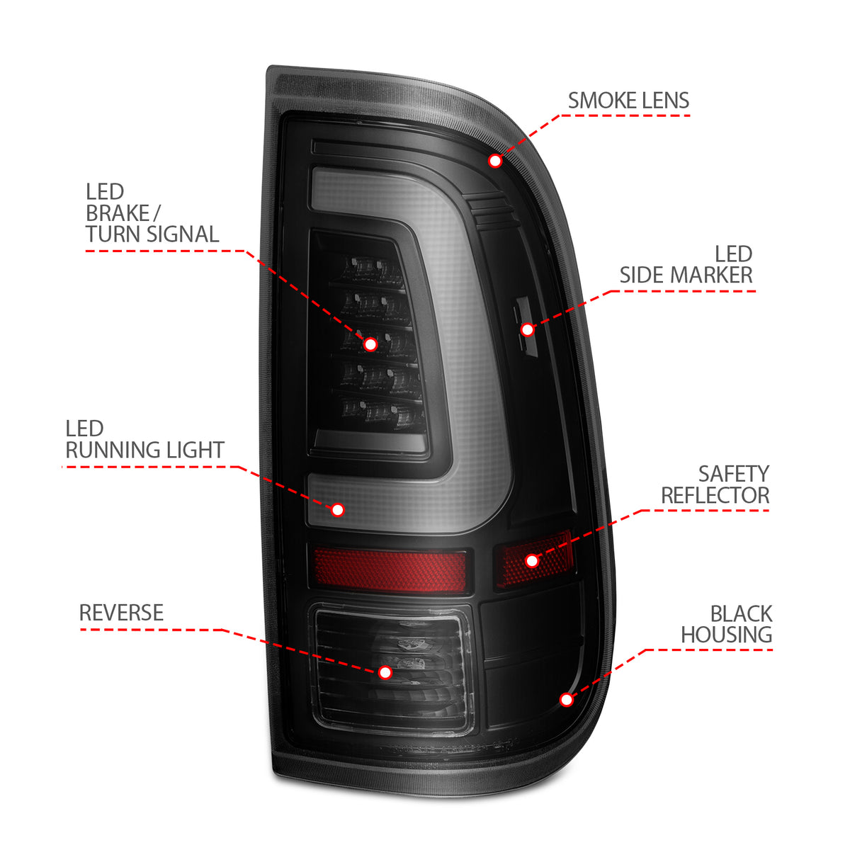 ANZO USA 311379 - Tail Light Set
