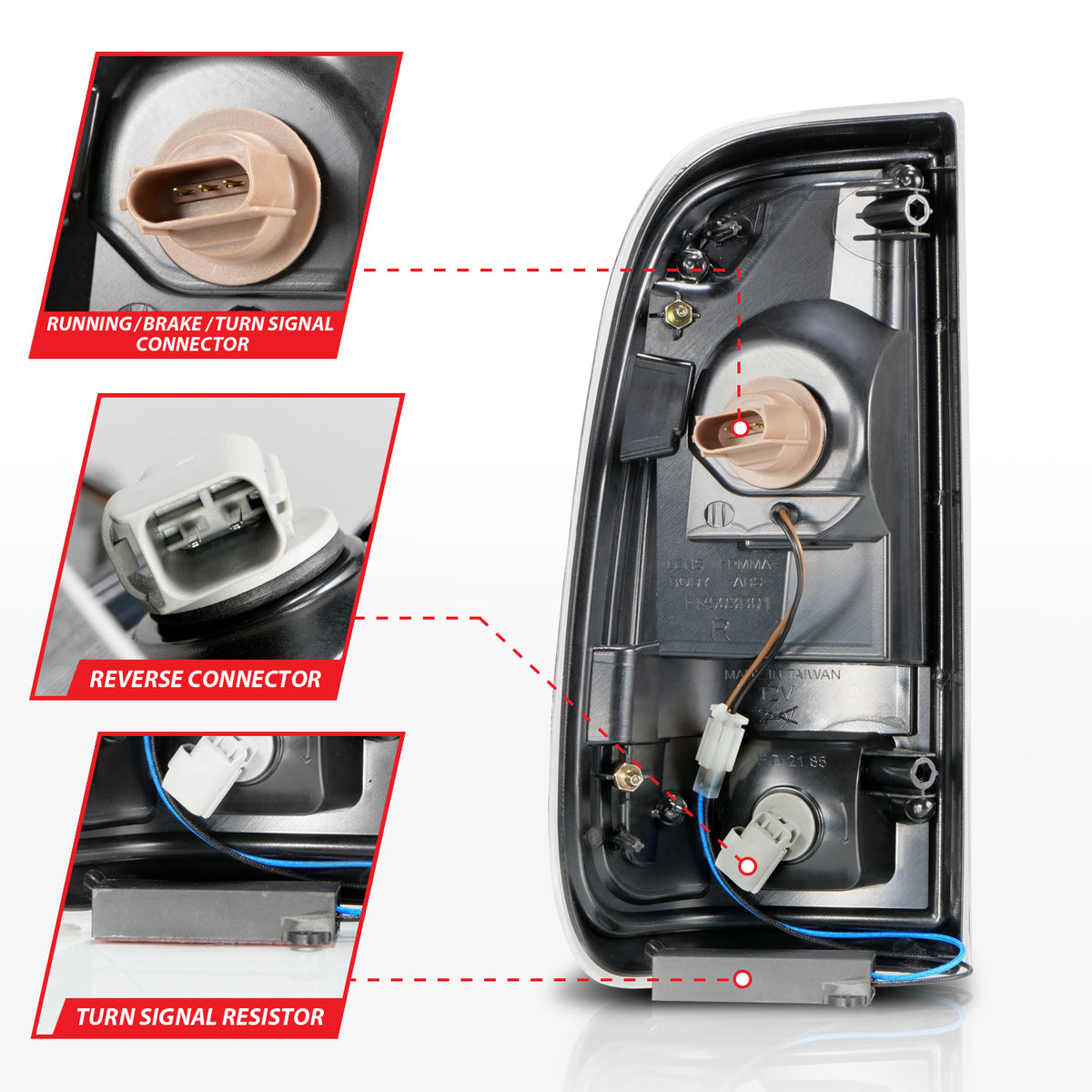 ANZO USA 311379 - Tail Light Set
