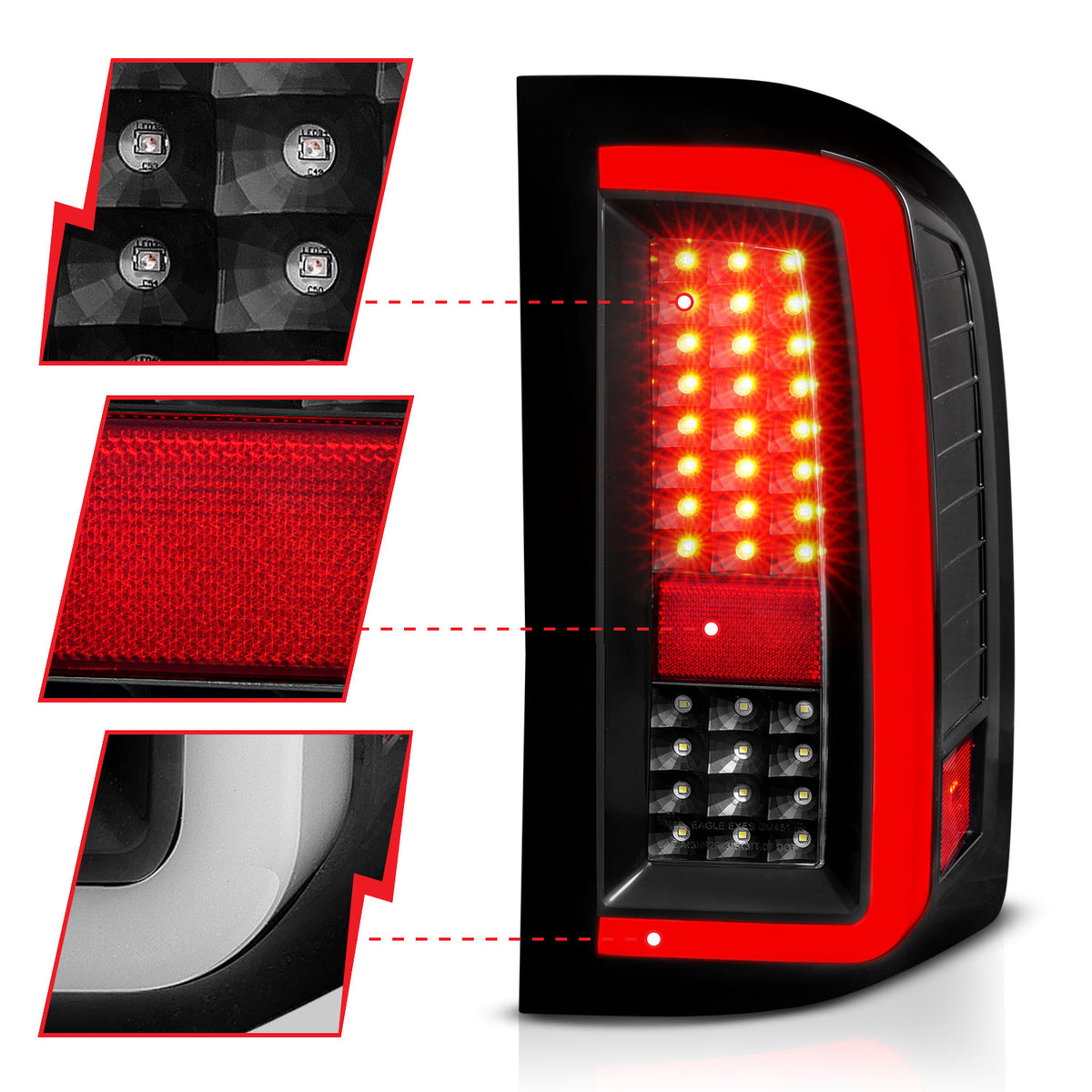 ANZO USA 311380 - Tail Light Set