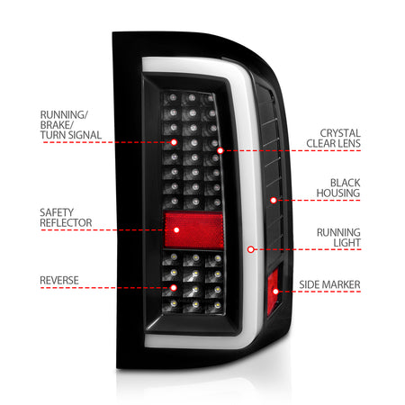 ANZO USA 311380 - Tail Light Set