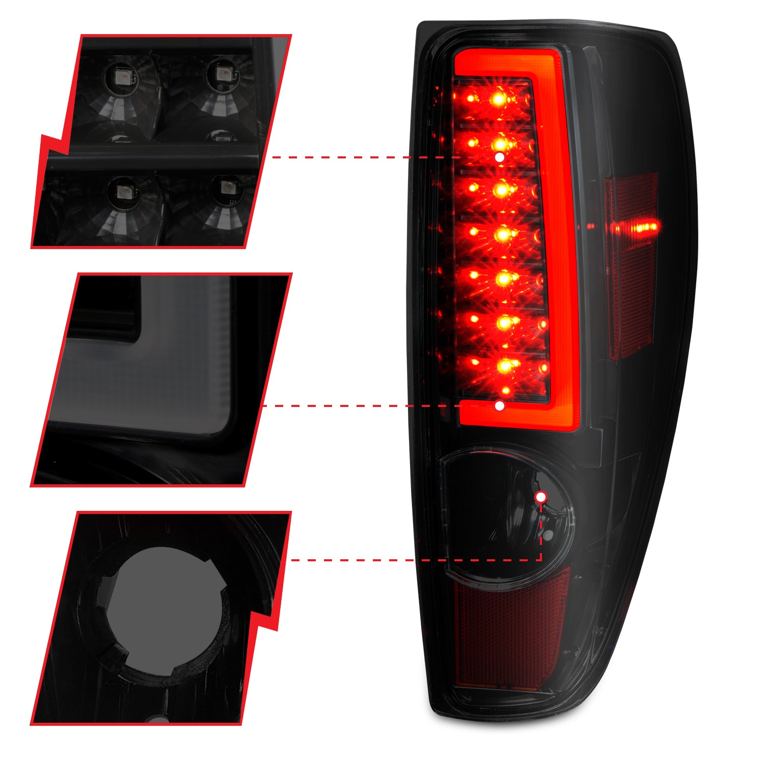 ANZO USA 311383 - Tail Light Set