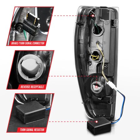 ANZO USA 311383 - Tail Light Set