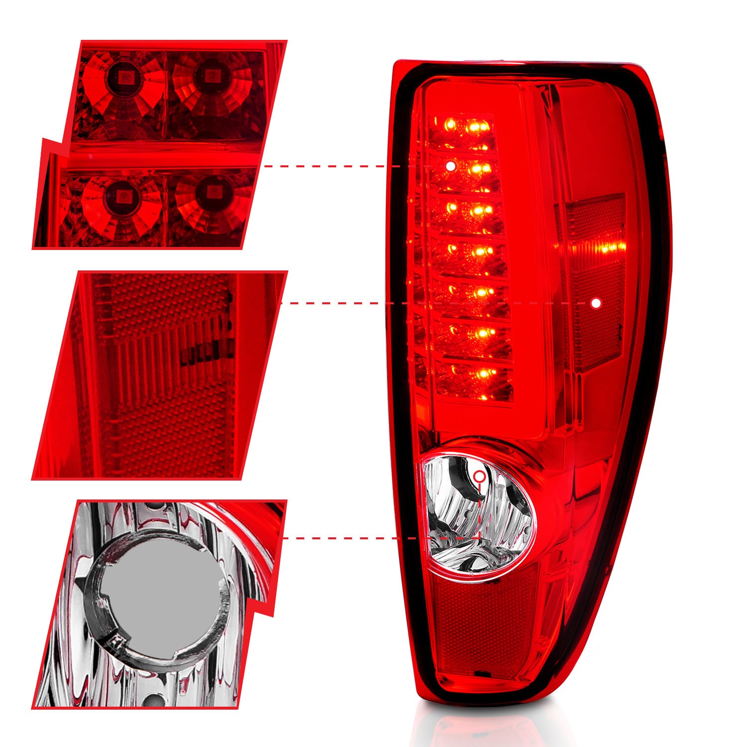 ANZO USA 311384 - Tail Light Set